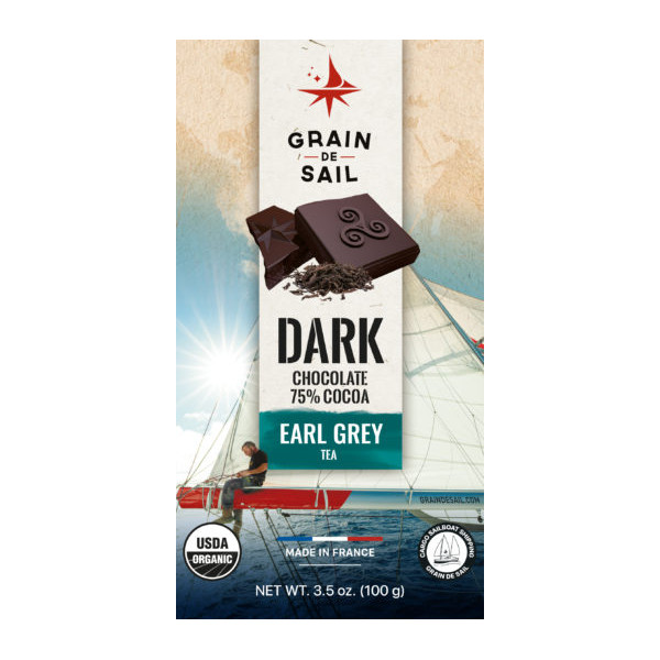 Dark 75% with Earl Grey Tea