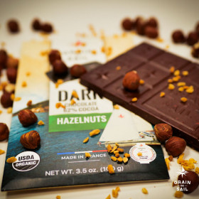 Dark 62% with roasted Hazelnuts